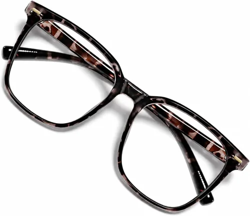 Miniatura 16 de Oversized Square Blue Light Blocking Glasses for Women Men, Anti-Fatigue Computer Monitor Glasses Reduce Eye Strain