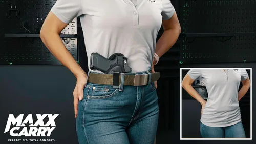 Miniatura 6 de Maxx Carry Compatible con/repuesto para funda de pistola de nailon IWB para SCCY CPX-2 Taurus Spectrum Beretta Tomcat Diamondback DB9 Kahr