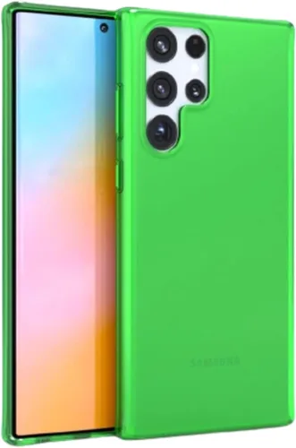 Miniatura 6 de FELONY CASE - Funda Samsung Galaxy S22 Plus - Elegante funda de silicona amarilla neón - Fundas protectoras a prueba de golpes de 360° para Samsung