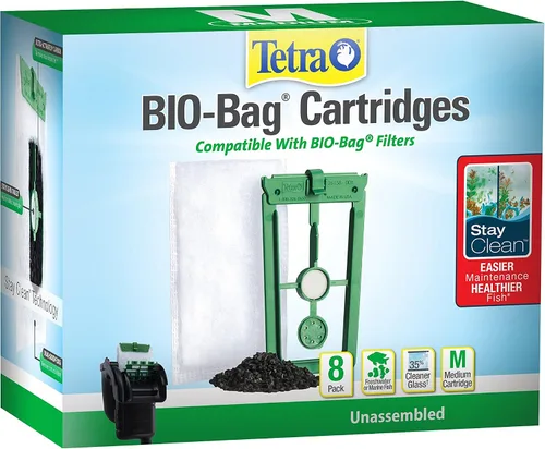 Miniatura 14 de Tetra 26158 Whisper Bio-Bag cartucho de filtro, mediano, 1 paquete