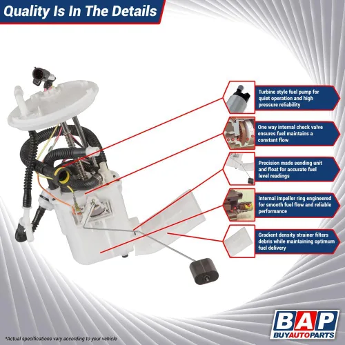 Miniatura 5 de Para Chevrolet P30 y GMC P3500 1998 1999 Conjunto completo de bomba de combustible - BuyAutoParts 36-01378AN NUEVO
