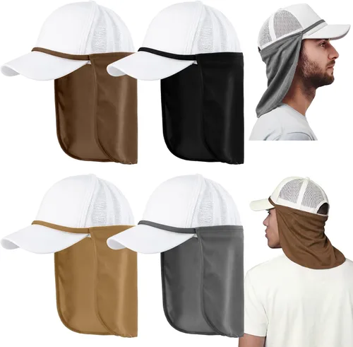 Miniatura 10 de Tatuo Polaina unisex para el cuello, protección solar, protección solar, multifuncional, 2 en 1, cubierta facial para deportes al aire libre, pesca