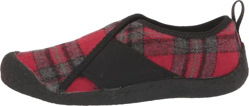 Miniatura 8 de KEEN Pantuflas casuales Howser Wrap para mujer, negro, rojo, cuadros (Red PlaidBlack)