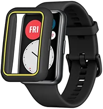 Miniatura 3 de Senter Funda de TPU para Huawei Watch FIT, suave anti caída TPU funda protectora piel para Huawei Watch FIT Smart Watch Negro