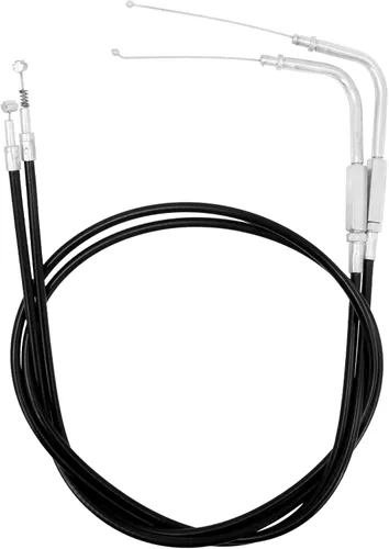 Miniatura 8 de Cable de Acelerador para Motocicleta Compatible con Harley Sportster Iron XL 883 1200 Dyna Softail Road King (Tamaño: 35.43 pulgadas)