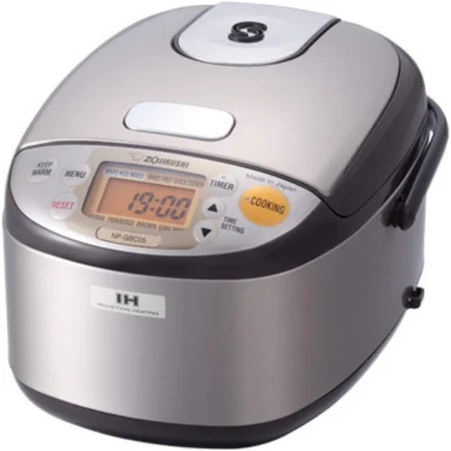 Zojirushi - Arrocera y calentadora con sistema de calentamiento por inducción., NP-GBC05 Olla arrocera de calentamiento por inducción. 3 tazas,