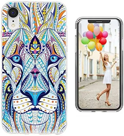 Miniatura 2 de AKORAVO - Funda protectora para iPhone XR para mujeres, hombres y niñas, a prueba de golpes, antiarañazos, delgada, suave, TPU transparente, funda