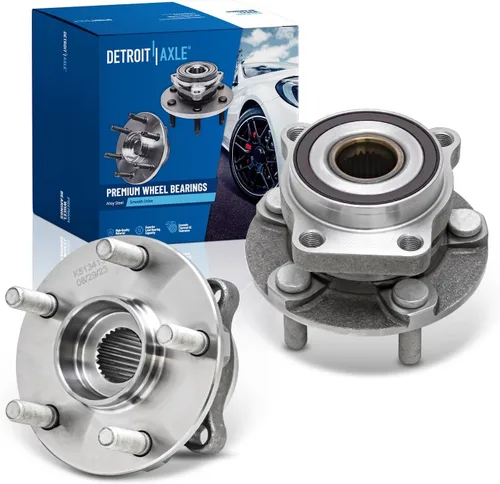 Miniatura 28 de Detroit Axle - Bujes de rodamiento de rueda delantera 4WD para Chevy GMC Silverado Sierra 2500 3500 HD 20-23 [SRW] 2020 2021 2022 2023 Reemplazo