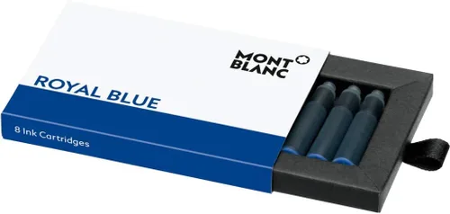 Miniatura 5 de Montblanc Cartuchos de tinta negro permanente 107757 – Recambios de pluma estilográfica a prueba de documentos en negro – 8 cartuchos de pluma