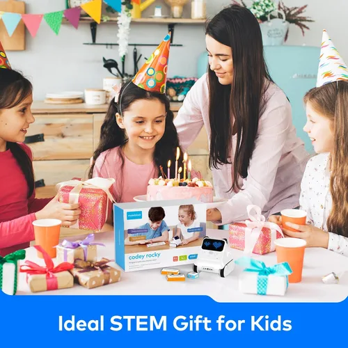 Miniatura 2 de Makeblock Codey Rocky Robot programable a partir de 6 años, divertido regalo para aprender AI, Python, mando a distancia, disponible para Windows