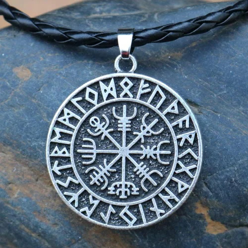 Miniatura 4 de Viking Believe In Yourself Regalos para hijo de papá vikingo brújula vikinga, collar de regalo para hijo joyería para hijo, collar de hijo, colgante