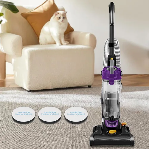 Miniatura 6 de Filtros de repuesto para aspiradora vertical sin bolsa Eureka PowerSpeed, compatible con modelos NEU280, NEU182A, NEU182B, NEU185, NEU186, NEU188