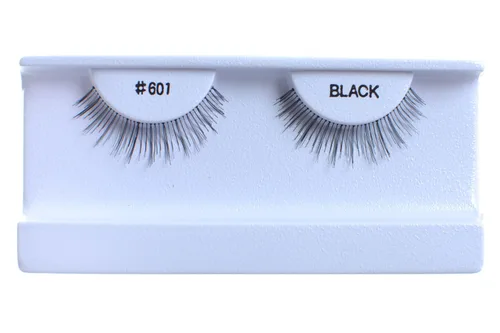 Miniatura 27 de 100 pares de pestañas postizas 100% cabello humano negro natural #747S Negro-747S