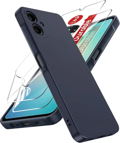 Miniatura 47 de LeYi Funda para Motorola Moto G Play 4G 2024: Funda para Moto G Play 4G 2024 con funda delgada y antiarañazos, silicona líquida a prueba de golpes