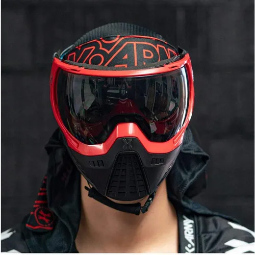 Miniatura 3 de HK Army Paintball KLR - Máscara térmica antivaho Rojo opaco
