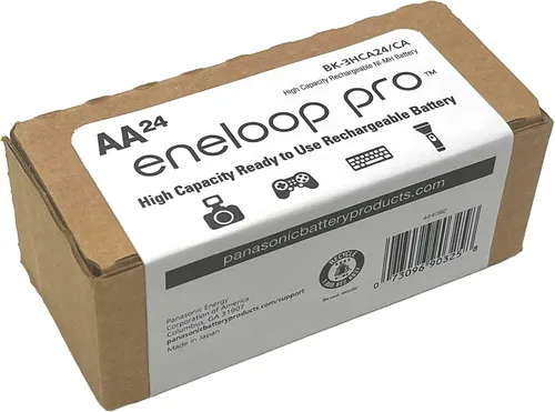 Miniatura 2 de Eneloop Panasonic BK-3HCA24/CA Pro AA Baterías recargables precargadas Ni-MH de alta capacidad, paquete de 24