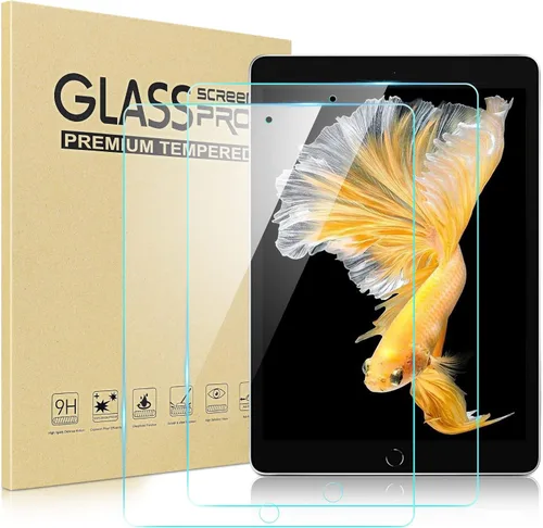 Miniatura 8 de DTTO Protector de pantalla compatible con iPad de 9ª/8ª/7ª generación de 10.2 pulgadas (2021/2020/2019), película de vidrio templado de dureza 9H
