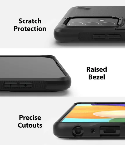 Miniatura 5 de Ringke Onyx - Funda compatible con Samsung Galaxy A52s 5G/Galaxy A52 5G/Galaxy A52, resistente a prueba de golpes, textura antideslizante