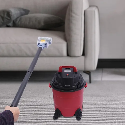 Miniatura 8 de 4Gal Shop Aspiradora húmeda y seca de 1000 W, aspiradora pequeña con filtro, función portátil 3 en 1 para garaje, coche y taller