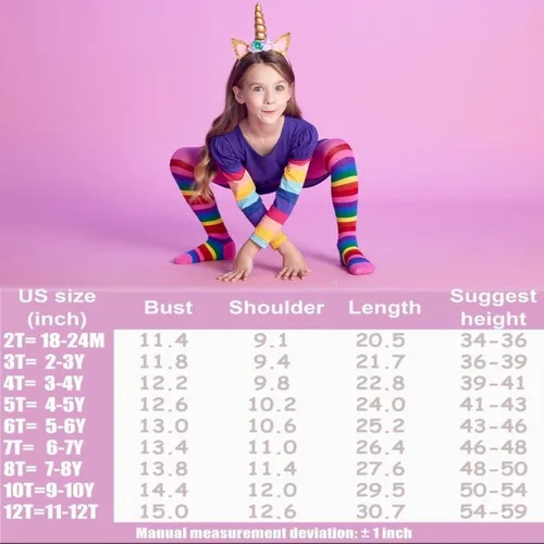 Miniatura 6 de VIKITA Winter Girls Dresses Toddler Girl Clothes Long Sleeve School Outfits for Kids 2-12 Years