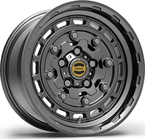 Miniatura 7 de WARN 106683 Tapa central estilo buje, se adapta a: Jeep Wrangler JL, JK y Gladiator JT - Negro