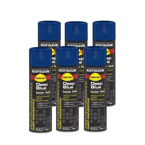 Miniatura 22 de Rust-Oleum V2196838 - Pintura en aerosol de esmalte preventivo de óxido V2100 de alto rendimiento, contenedor de 20 onzas líquidas, relleno de 15