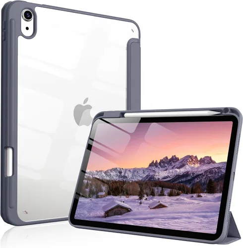 Miniatura 15 de Funda para iPad Air de 11 pulgadas M4/M3/M2 2026/2025/2024, iPad Air de 5ª/4ª generación de 10.9 pulgadas 2022/2020 con soporte para lápices, Azul