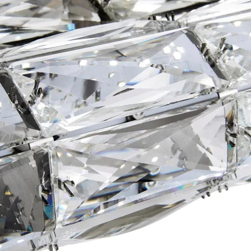 Miniatura 4 de Keighley - Barra de luz LED de cristal cromado de 18 pulgadas