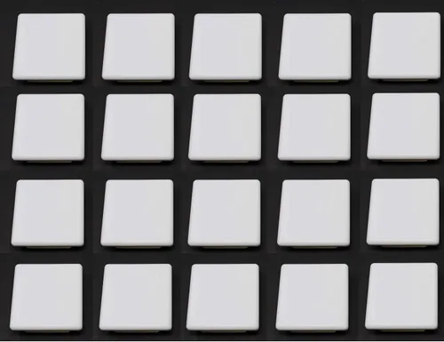Miniatura 12 de Tapa de tubo cuadrada blanca de plástico de 4 x 4 pulgadas, tapón de acabado, tapa de extremo de tubo de tubo, universal duradera para silla (4)