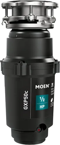 Miniatura 2 de Moen Prep Series PRO - Triturador de basura compacto de alimentación continua de 1/2 HP, cable de alimentación incluido, GXP50C y kit de conector