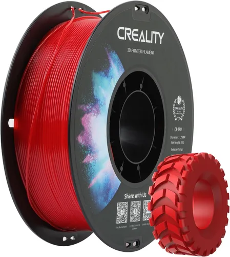Miniatura 37 de Creality Filamento ABS de 1.75mm, color negro, 2 kg, paquete de filamento para impresora 3D, excelente resistencia, inodoro, no tóxico, estabilidad