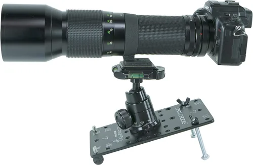 Miniatura 6 de Cam Caddie Placa de queso ultra plana de ángulo bajo POD/trípode para cámaras DSLR, sin espejo y de acción