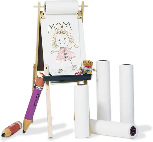 Miniatura 7 de Prang (Formerly Art Street) Rollo de caballete y arte, blanco, 24" x 200', 1 rollo