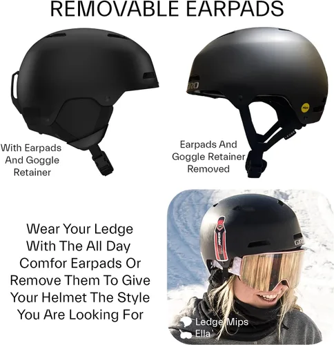 Miniatura 6 de Casco de Esquí Giro Ledge MIPS - Casco de Snowboard para Hombres, Mujeres y Jóvenes