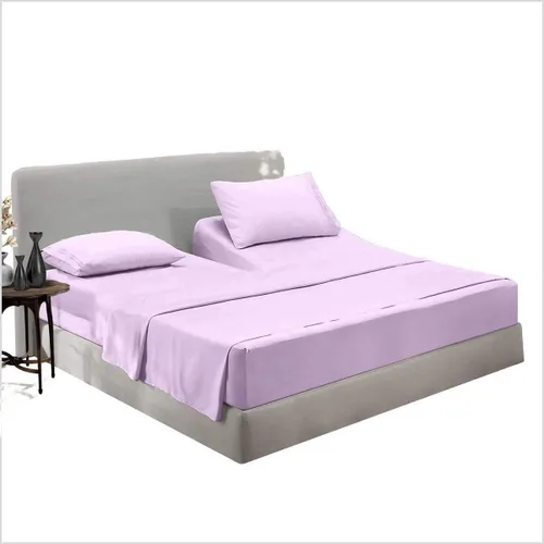 Miniatura 7 de Top Split Head Flex Queen - Juego de sábanas para dormir con número de camas – 4 piezas de color gris oscuro, sábanas divididas Queen – 100% algodón