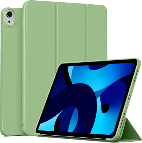 Miniatura 14 de Funda para iPad (A16) de 11ª generación de 11 pulgadas 2025/iPad de 10.9 pulgadas 2022, encendido y apagado automático, compatible con Touch ID