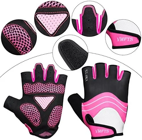 Miniatura 3 de Guantes de ciclismo Guantes deportivos de gel sin dedos y dedos completos para fitness, levantamiento de pesas, carreras, entrenamiento, escalada