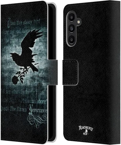 Miniatura 9 de Head Case Designs Officially Licensed Alchemy Gothic Black Romance Wing Leather Wallet Case Compatible with Samsung Galaxy A13 5G (2021)