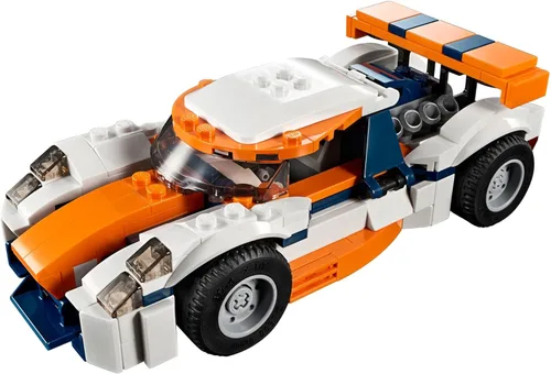 Miniatura 5 de LEGO Creator 31089 Sunset Track Racer 31089 - Kit de construcción (221 piezas)