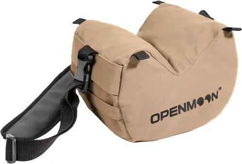 Miniatura 8 de OPENMOON Soporte para cámara Saddlebags Material resistente a salpicaduras Lona (marrón, L)