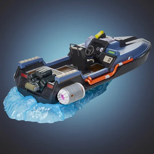 Miniatura 5 de FORTNITE Hasbro Victory Royale Series - Vehículo coleccionable de lujo de lancha motora Deluxe con accesorios, 19.6 pulgadas (49.8 cm)