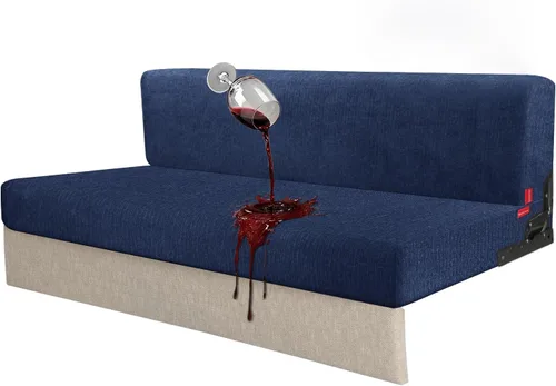 Miniatura 54 de Fundas de cojín impermeables para sofá, funda elástica lavable con diseño elástico antideslizante, protector de muebles para mascotas y niños