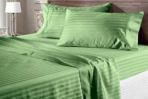 Miniatura 7 de SHERA'S BEDDINGS Juego de sábanas de bolsillo extra profundo de 7 a 9 pulgadas, juego de ropa de cama de calidad egipcia California Queen de 60 x 84