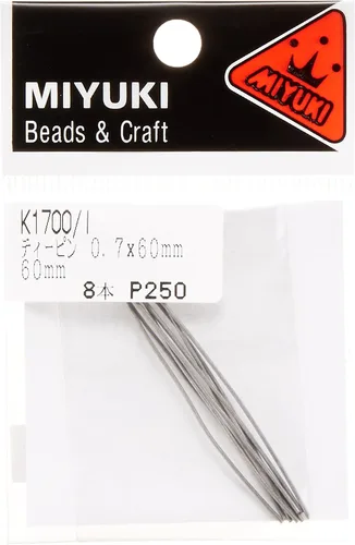 Miniatura 2 de Miyuki K1700 # I - Broche de té (0.028 x 2.362 in, 6 unidades)