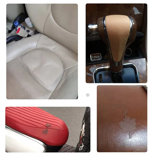 Miniatura 5 de Cinta adhesiva de reparación de cuero, 5 unidades, autoadhesiva, para muebles, sofás, asientos de automóvil, sillas, zapatos, chaquetas, primeros