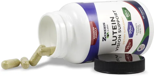 Miniatura 4 de Lutein Vision Support - Vitamina esencial para los ojos - con arándano, betacaroteno, zinc, semilla de uva y otros minerales - 120 cápsulas
