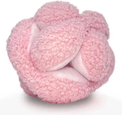 Miniatura 8 de Glory To Dog Blue Snuffle Knot - Juguete Interactivo para Perros, Pelota Rompecabezas de 4" con 8 Chilladores y Crujido – Juguete de Enriquecimiento