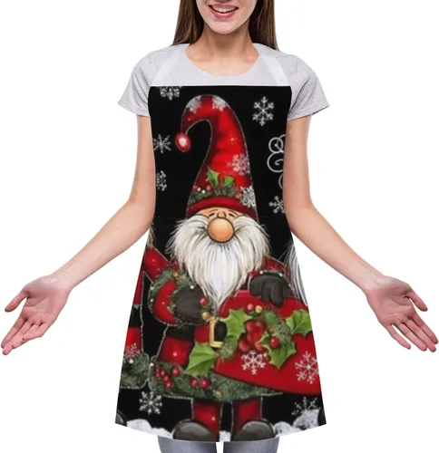 Miniatura 3 de Delantales de gnomo, duradero, cómodo, resistente, con bolsillos, para hombres y mujeres (paquete de 1), Gnome