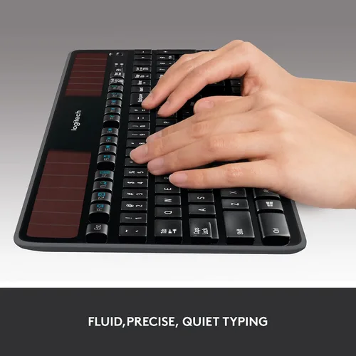 Miniatura 2 de Teclado solar inalámbrico K750, de Logitech , Negro talla única