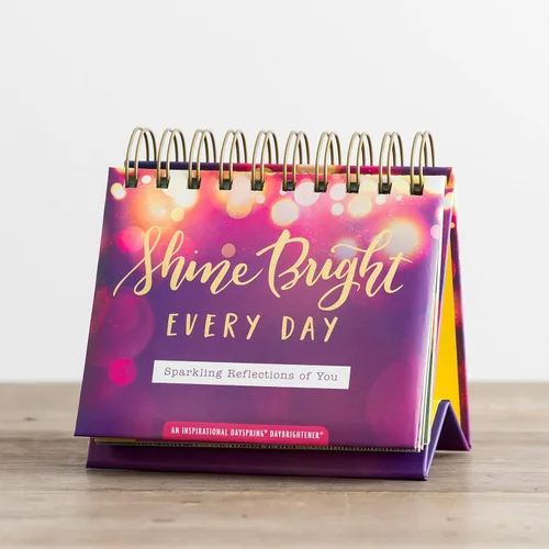 Miniatura 2 de DaySpring - Brilla Intensamente Cada Día: Reflejos Brillantes de Ti - Un DayBrightener Inspiracional de DaySpring - Calendario Perpetuo (10176)